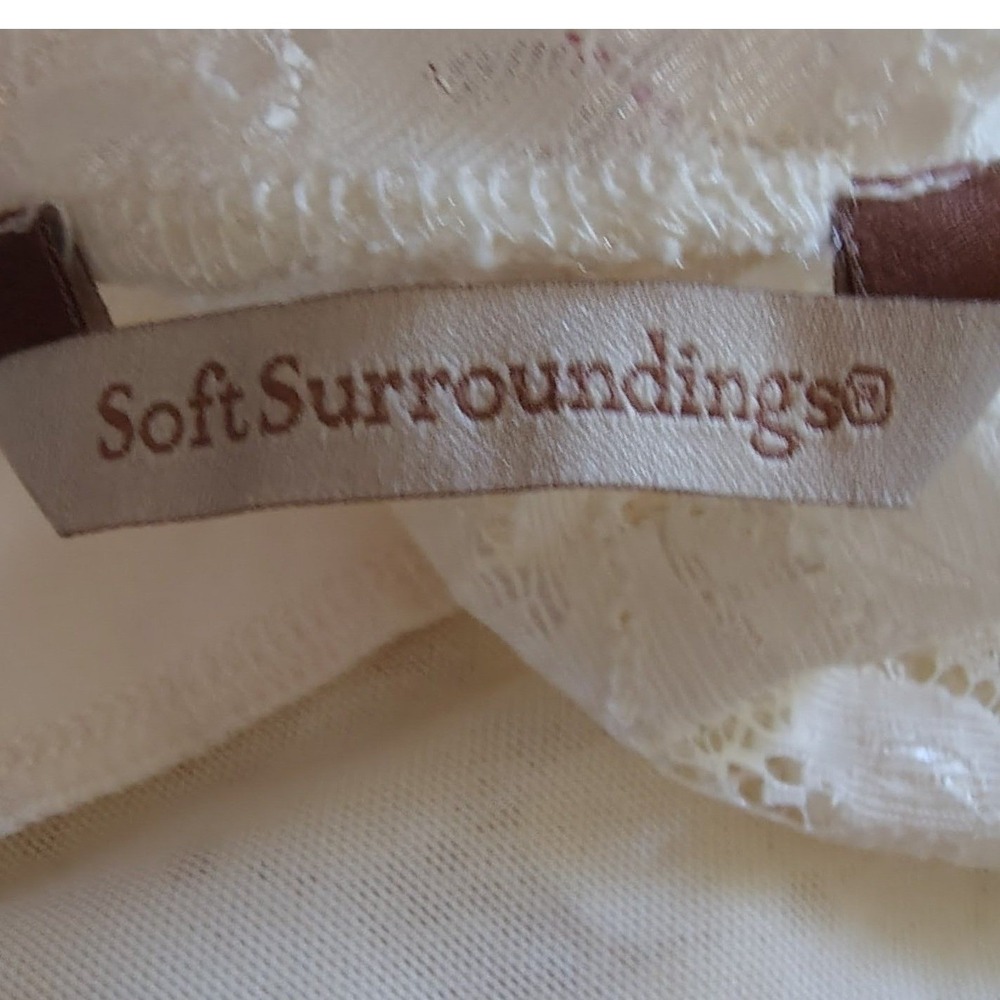 NWT Soft Surrounding 3X In The Clouds Lace Chemise Ivory Plus Bridal Feminine - Picture 7 of 8